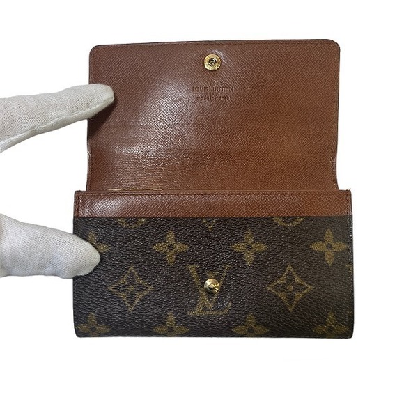 Louis Vuitton Louis Vuitton Monogram Wallet M61735 Canvas Short Wallet M61735 - Picture 3 of 9